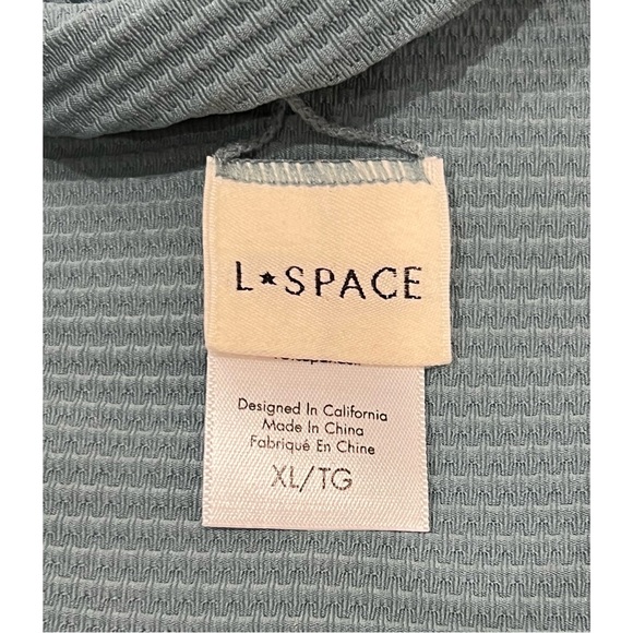 L*SPACE Kyslee Twisted Cutout One-Piece Swimsuit Size XL - Picture 6 of 7